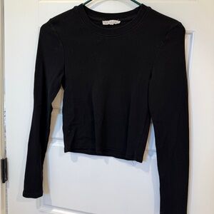 Black Long Sleeve Top
